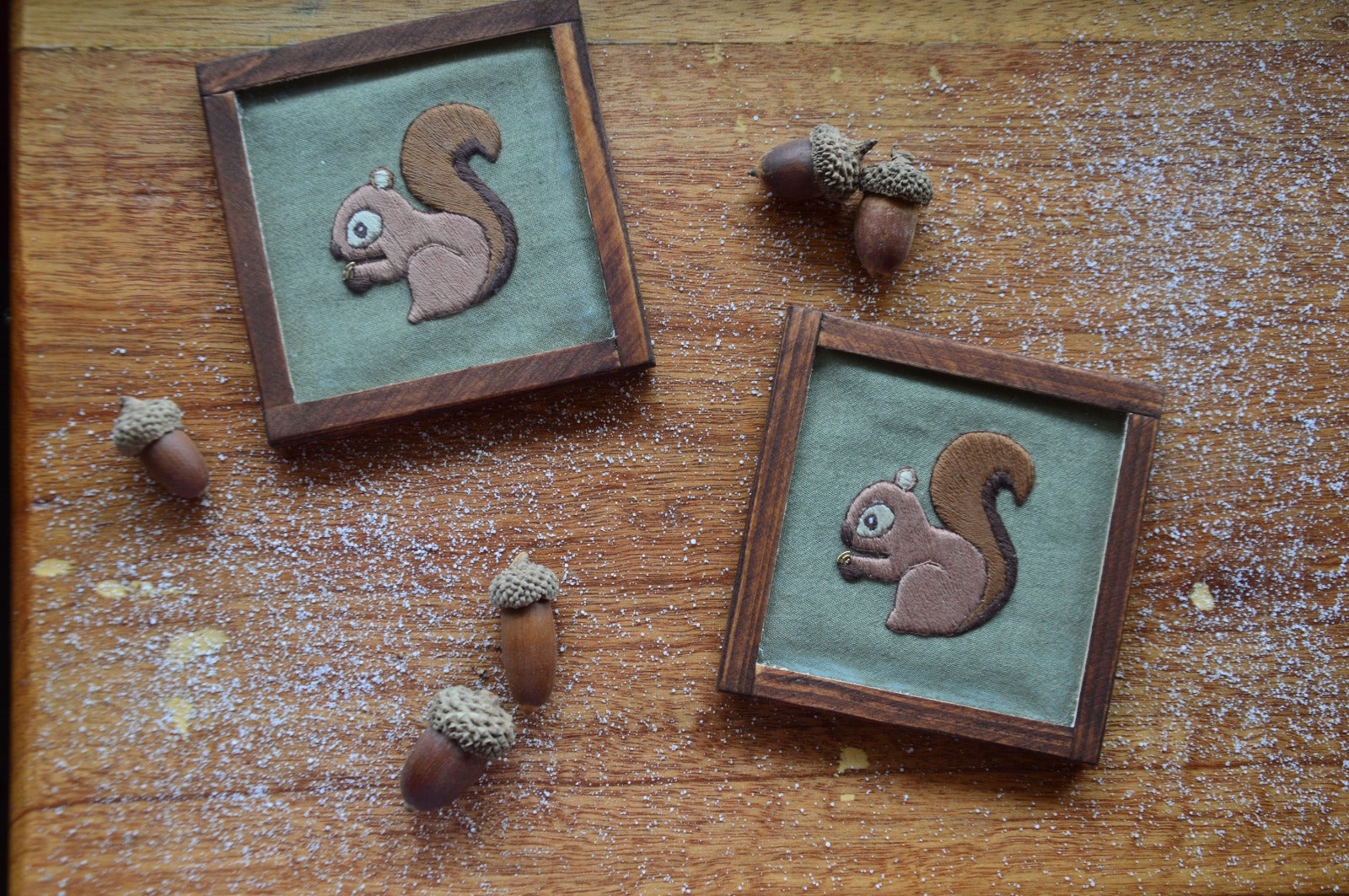 Squirrel Coasters | Armatuer X Veaves