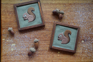 Squirrel Coasters | Armatuer X Veaves