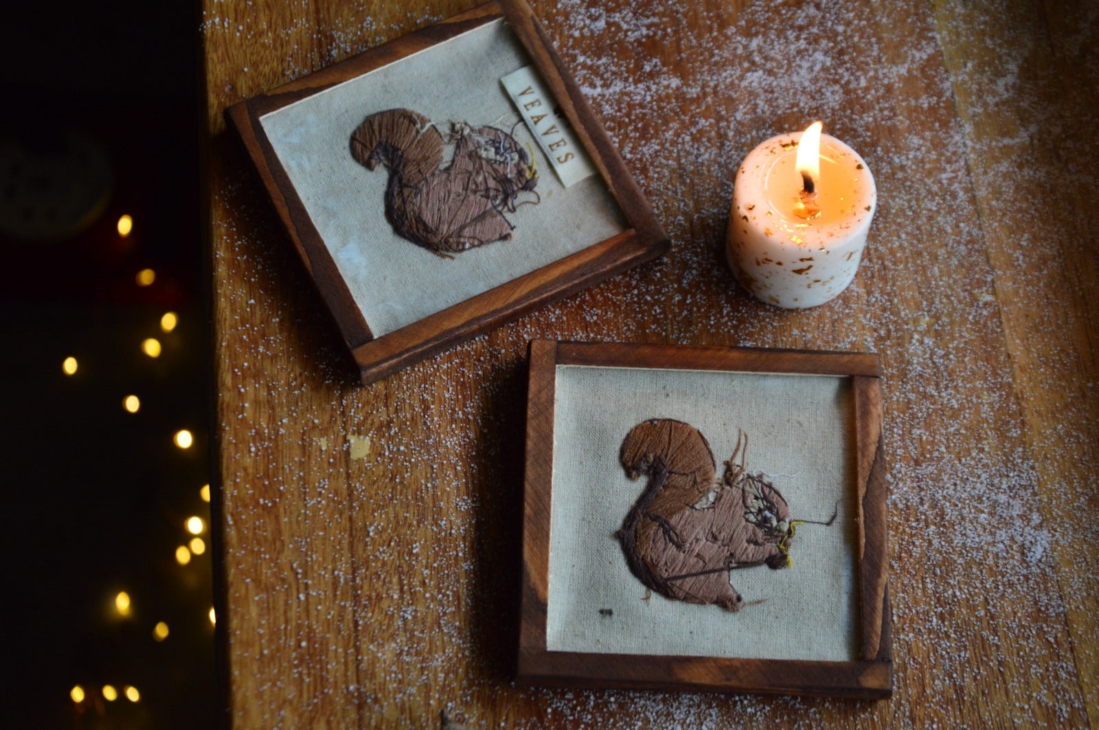 Squirrel Coasters | Armatuer X Veaves