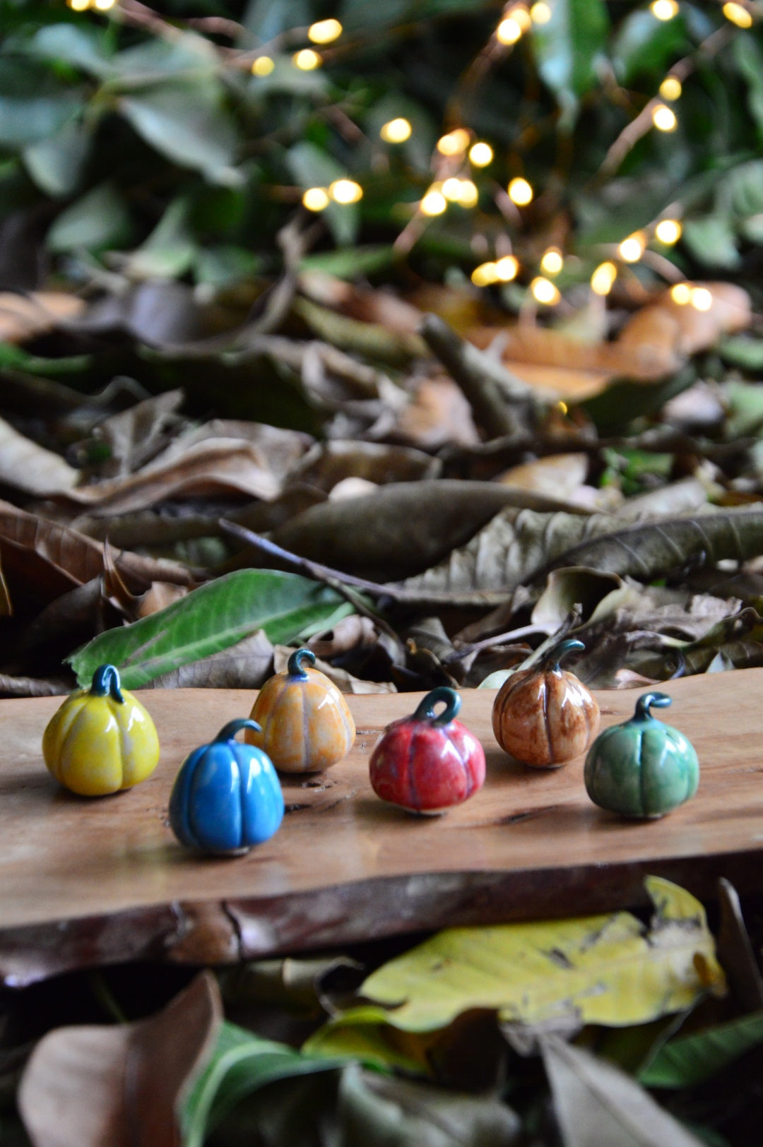Miniature Ceramic Pumpkin Magnets | Pick Any 2
