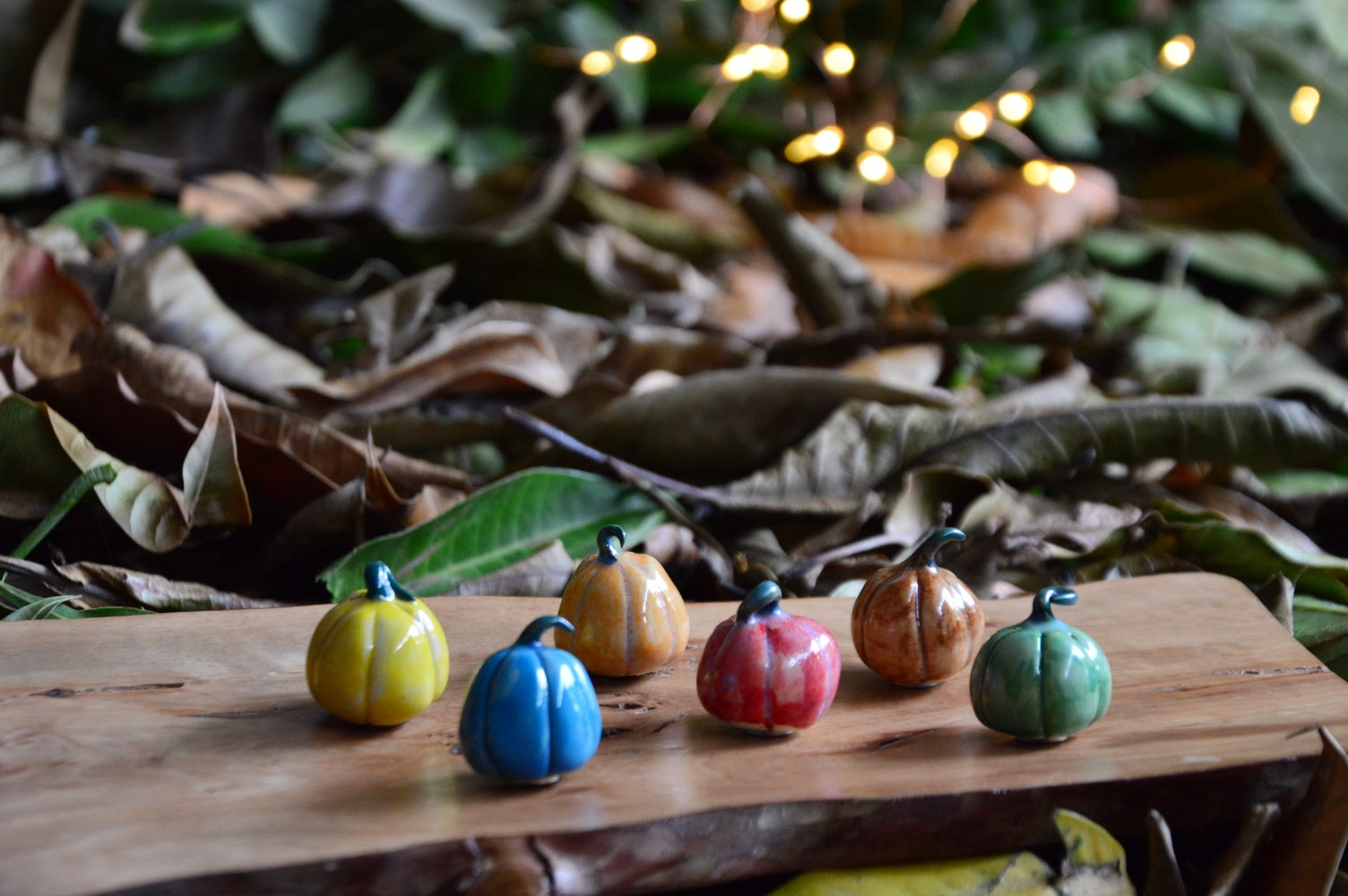 Miniature Ceramic Pumpkin Magnets | Pick Any 2