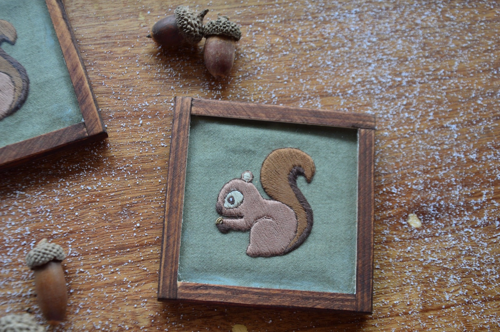 Squirrel Coasters | Armatuer X Veaves