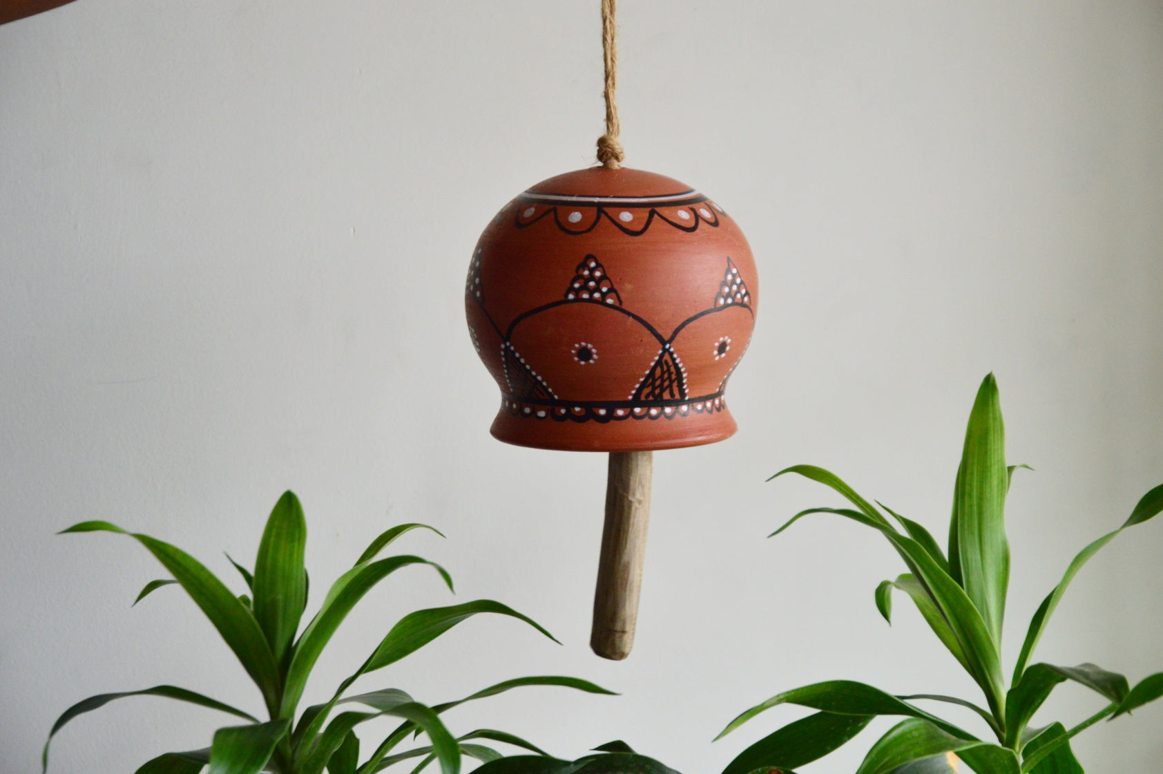 Hand Painted Terracotta Bells | B2