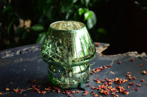 Antique Green Candle Lamp