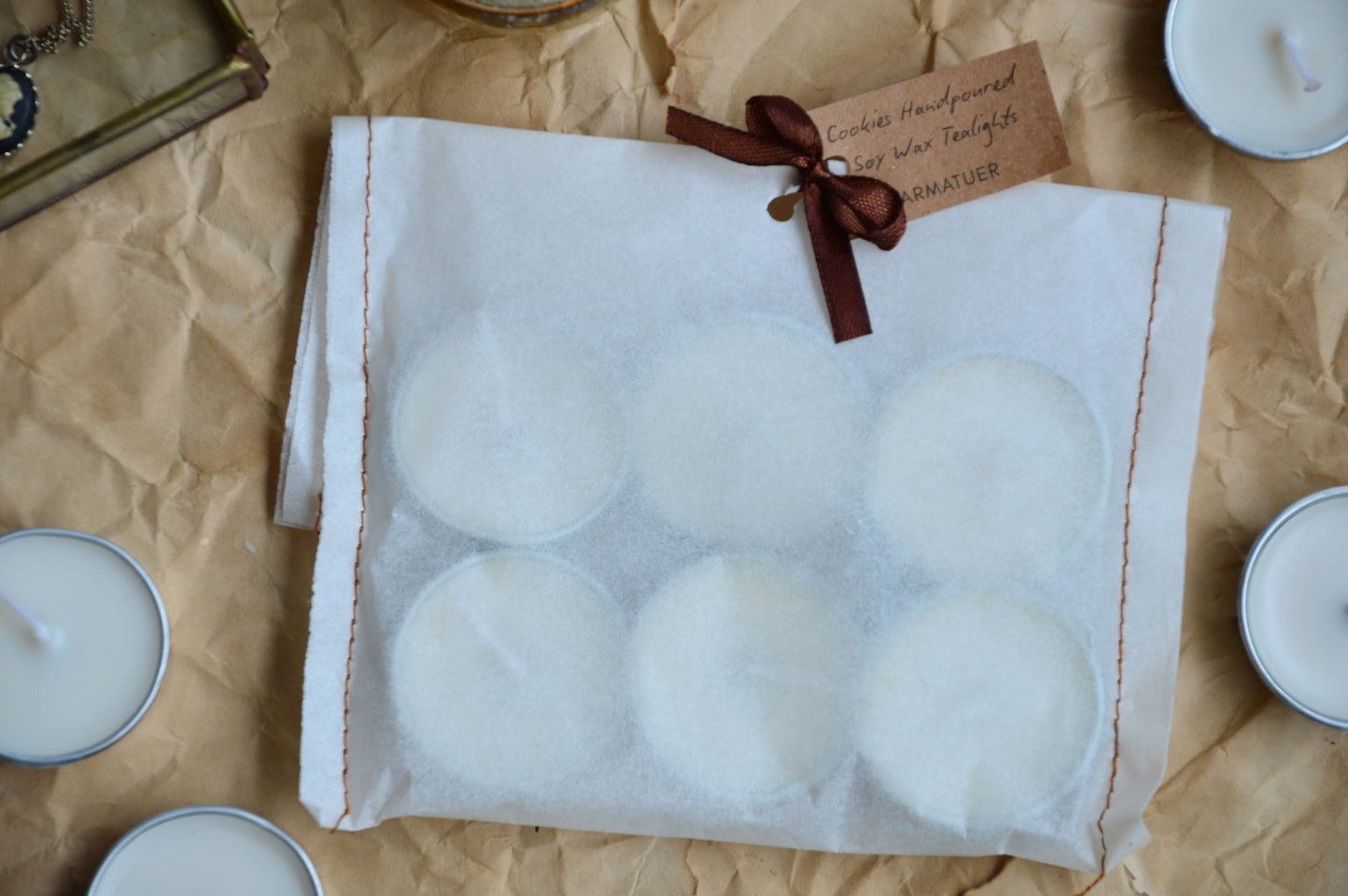 Cookies Soy Wax Tealight Candles