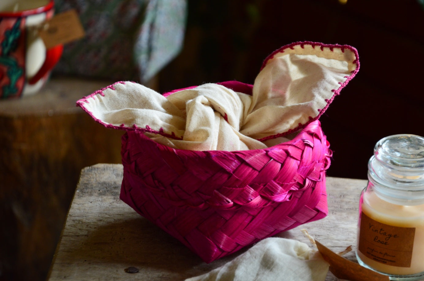 Rose Gift Basket