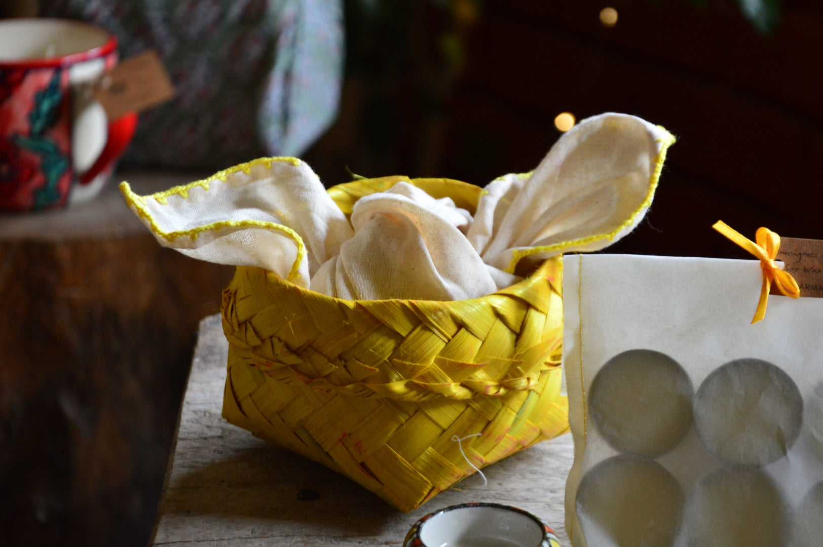 Tealight Gift Basket