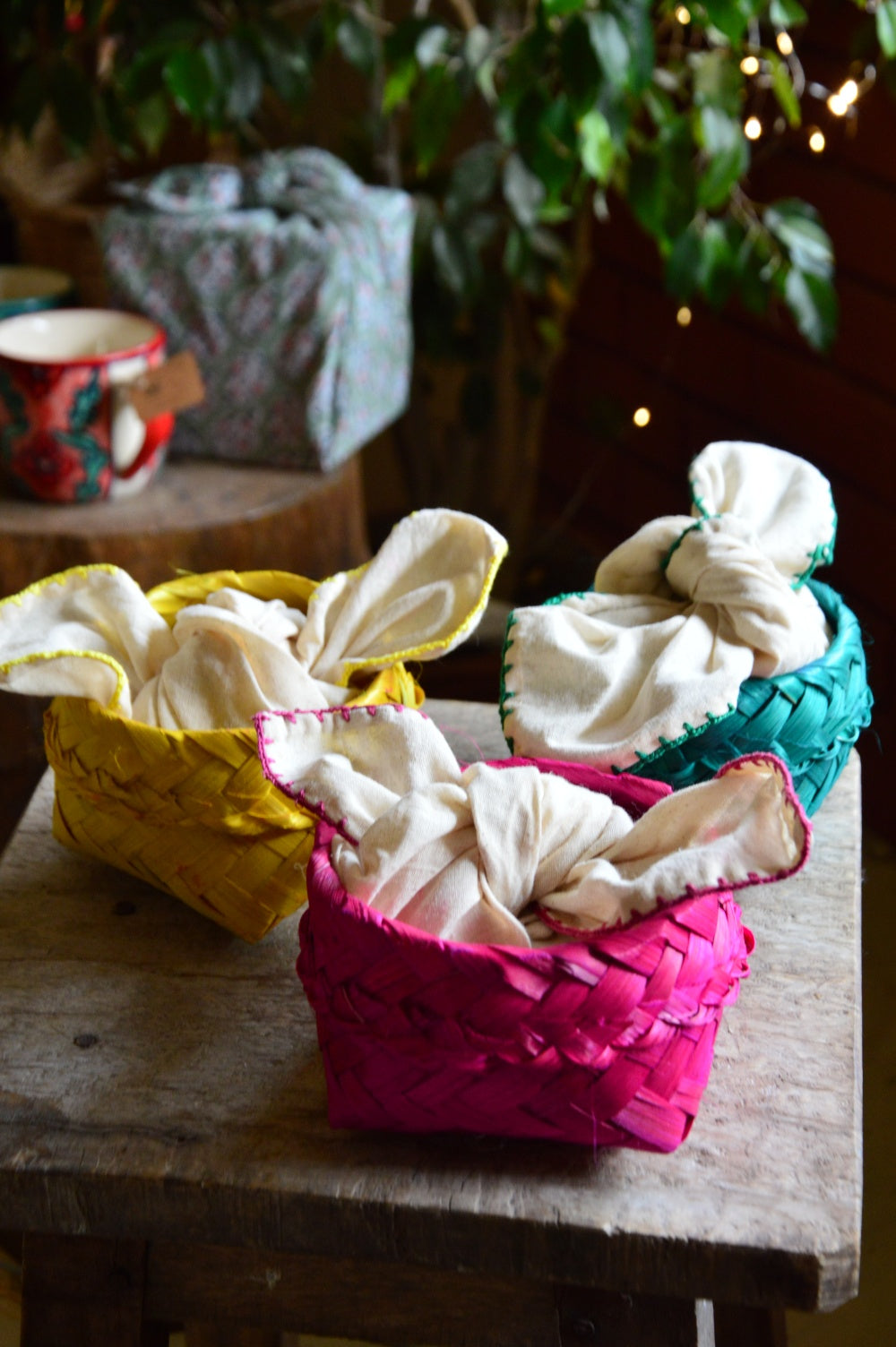 Tealight Gift Basket