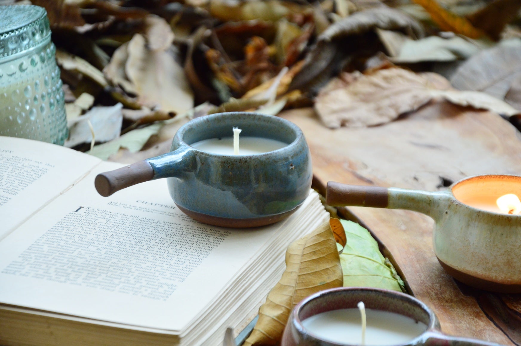 Autumn Cottage | Ceramic Hot Pot