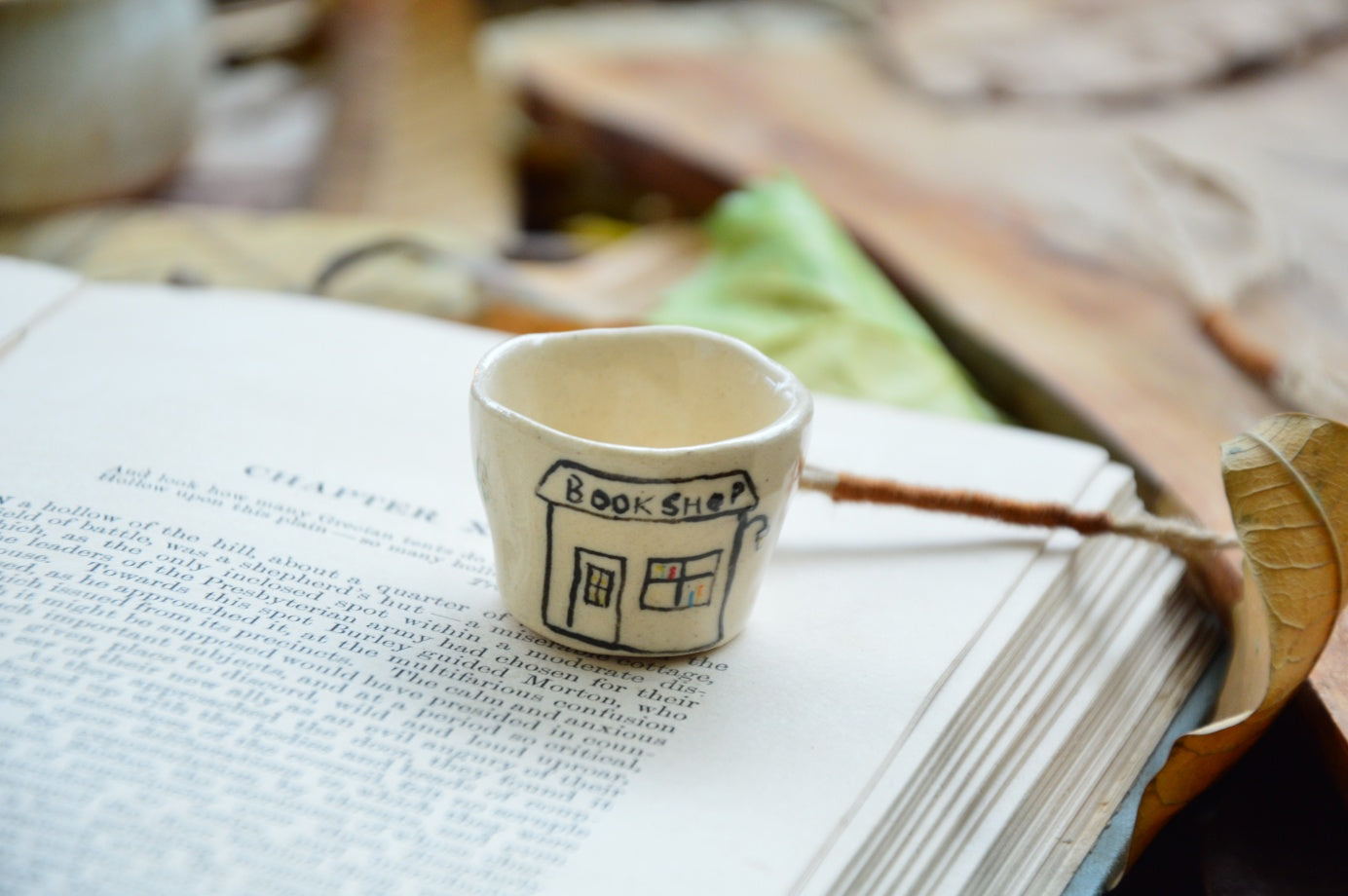 Autumn Bookshop Kitchen Chime