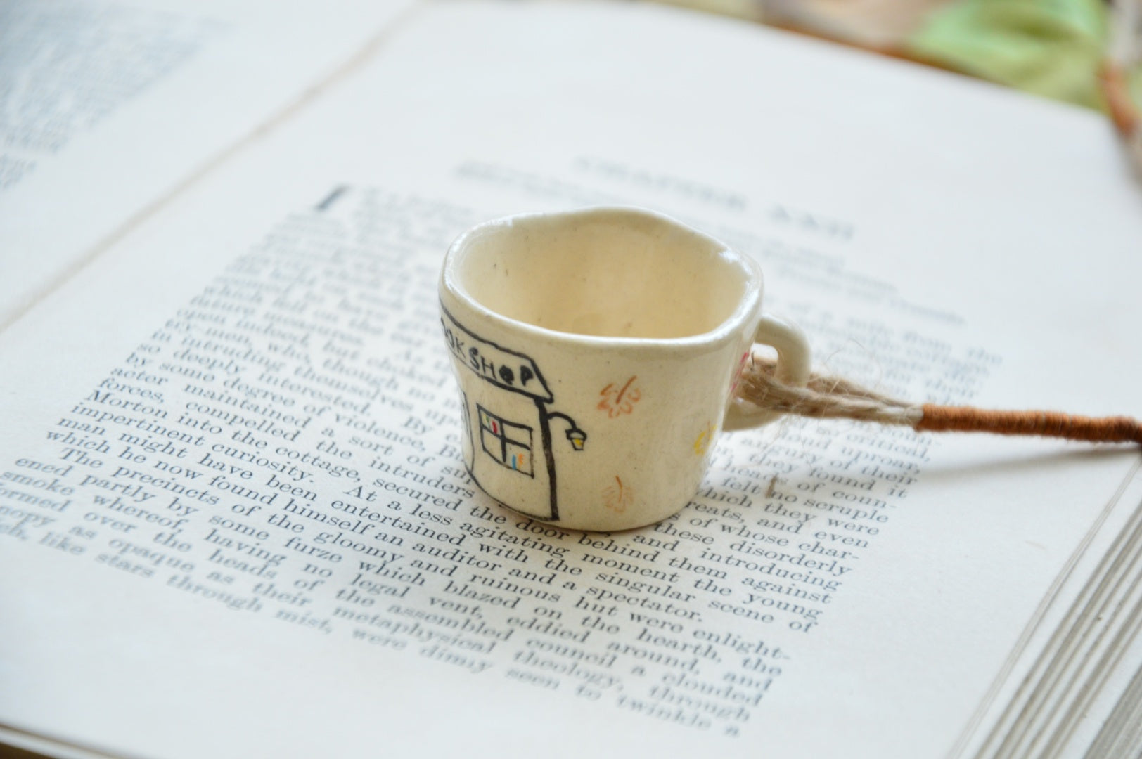 Autumn Bookshop Kitchen Chime