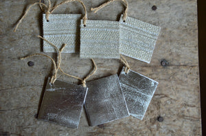 Silver Gift Tags | Pack of 6