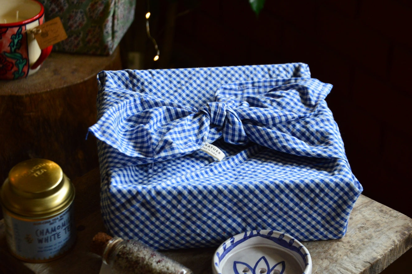 Box of Calm | Gingham Gift Set | Armatuer X Atelier Lalmitti