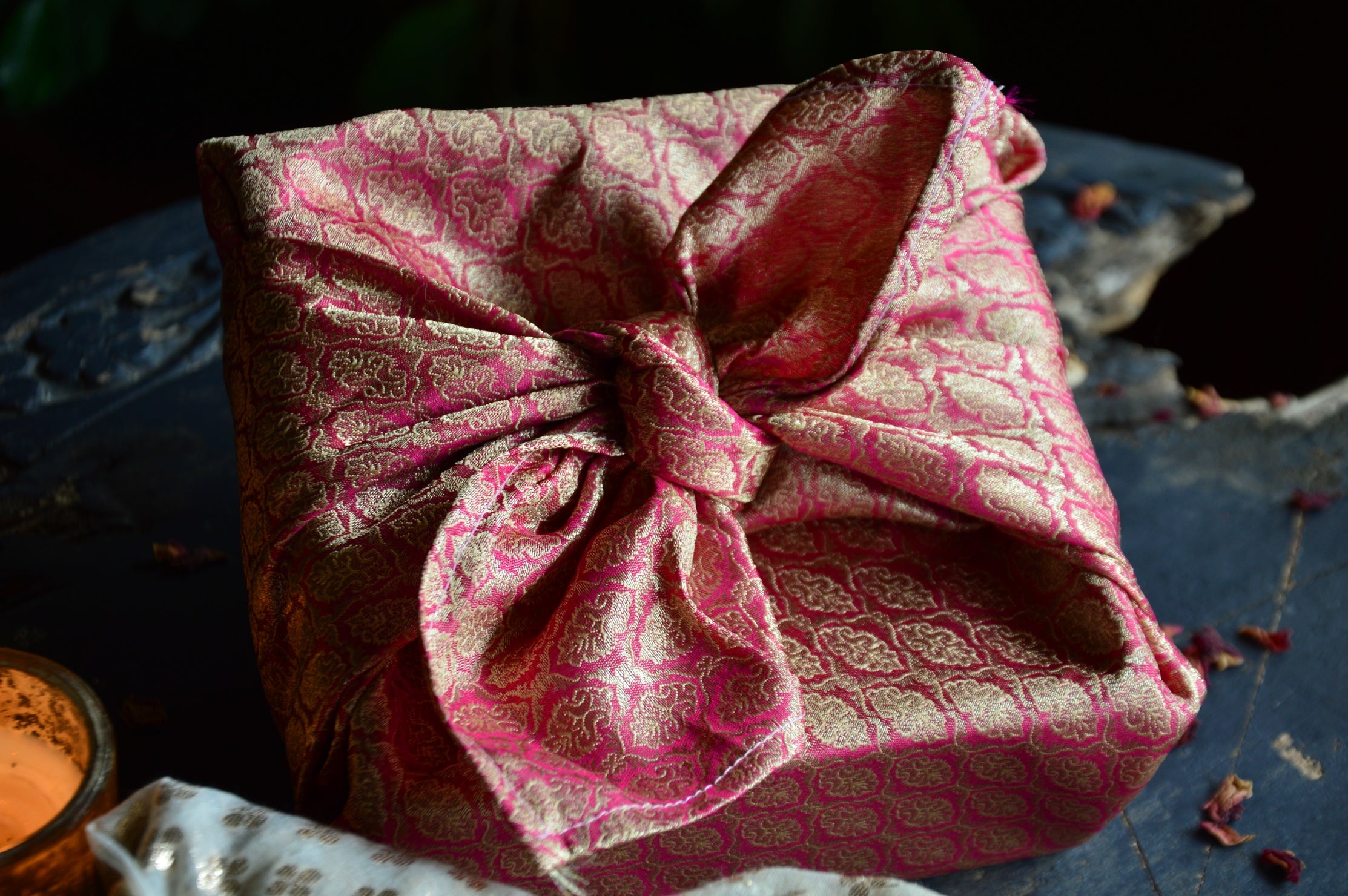 Gold Luminaries Furoshiki Gift Set