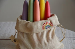 Pride Month | Rainbow Hand Dipped Candle Bag