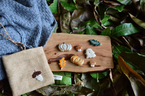 Autumn Ceramic Magnets In A Bag | Armatuer X Pritha Atelier