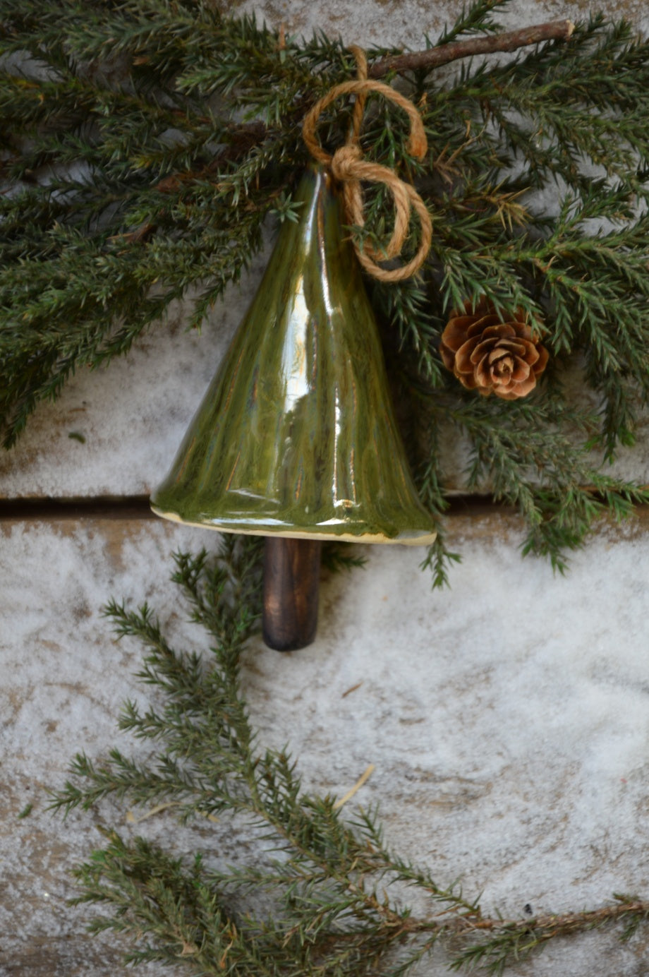 Christmas Tree Bell Ornament