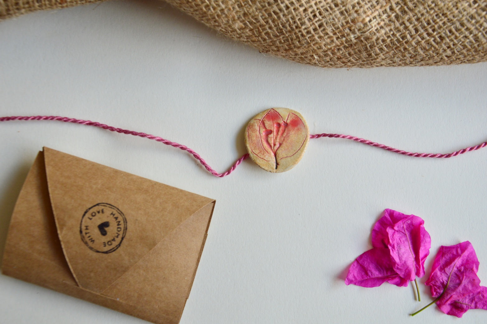 Bougainvillea Flower | Magnetic Rakhi