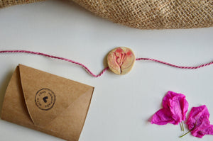Bougainvillea Flower | Magnetic Rakhi