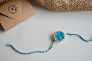 Glass Flower | Magnetic Rakhi Large