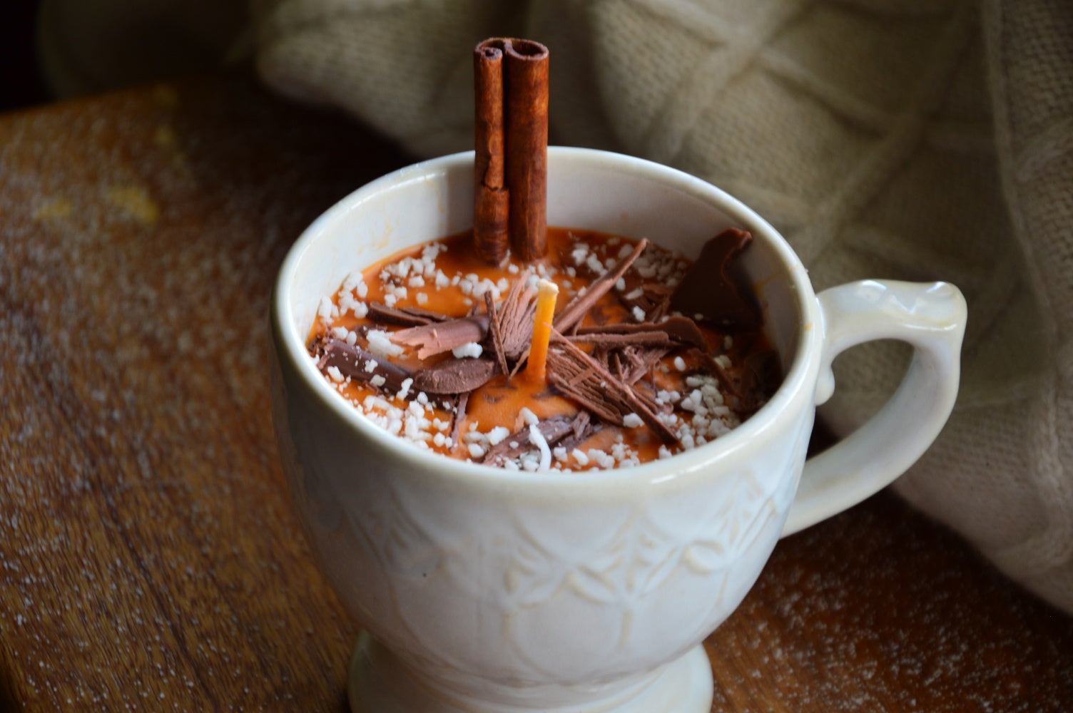 Hot Cocoa | In a chalice ceramic cup