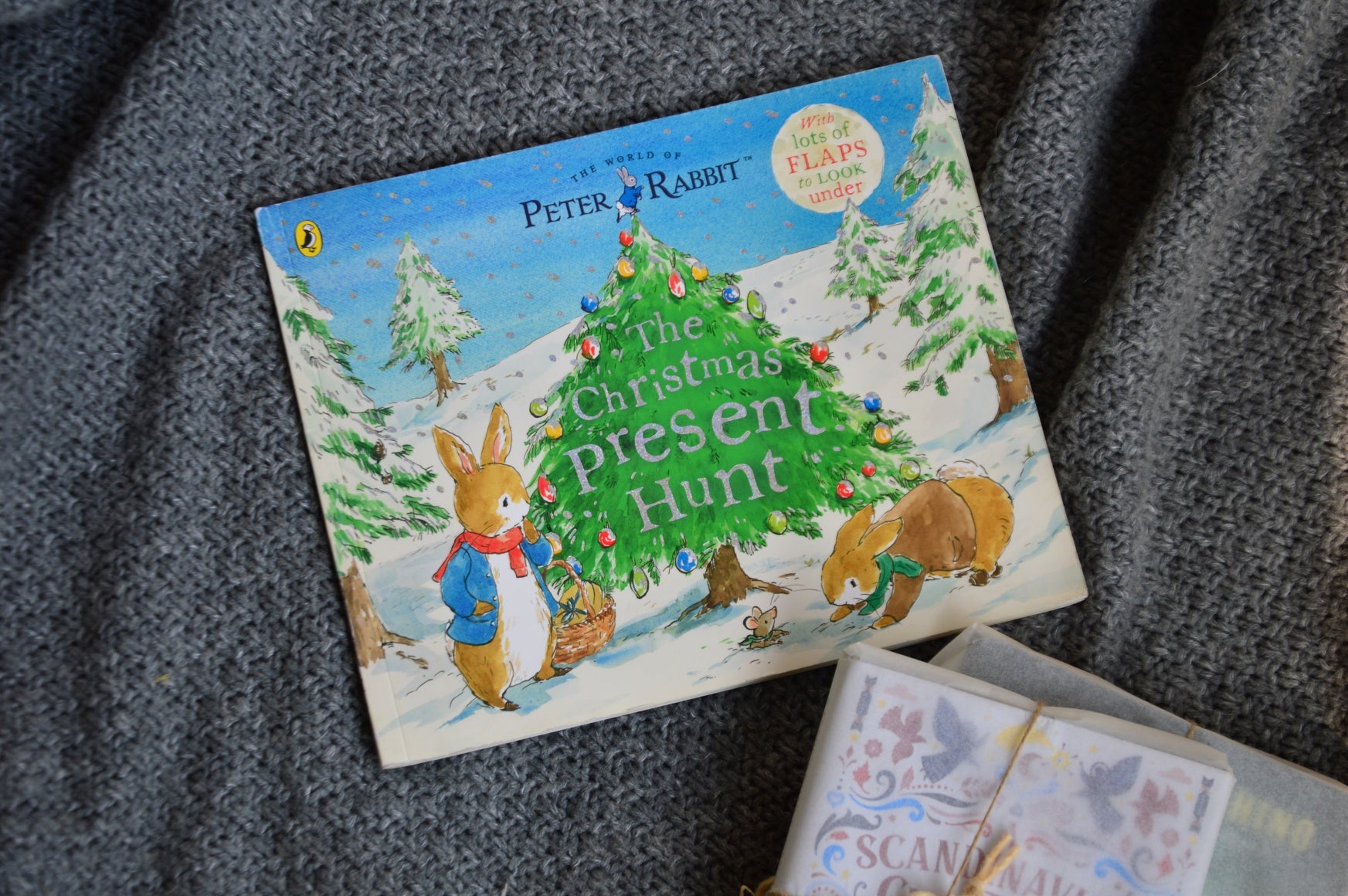 Peter Rabbit The Christmas Present Hunt: A Lift-the-Flap Storybook (Peter Rabbit Baby Books)