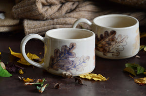 Fallen Leaves Ceramic Mug