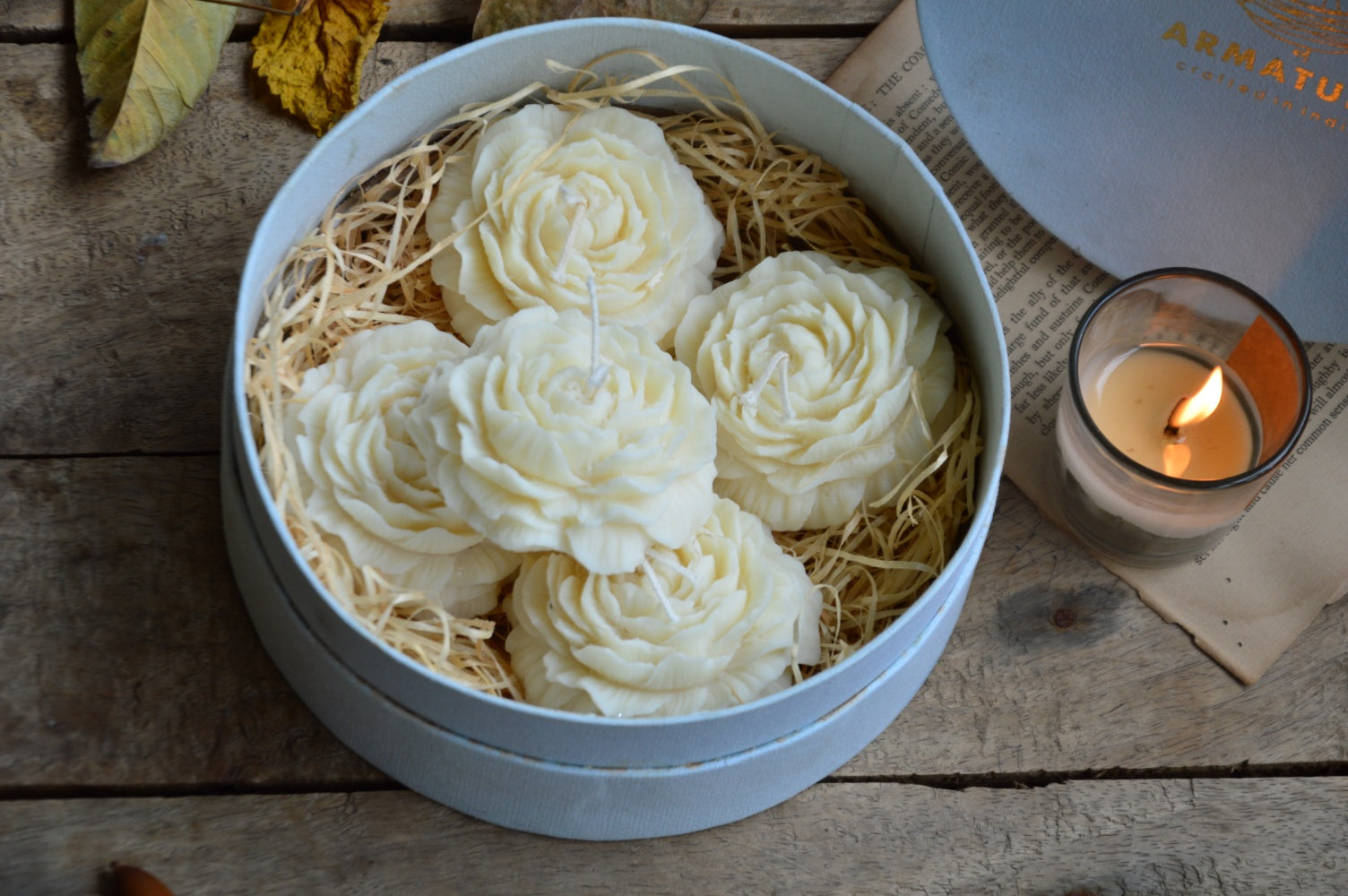 Box of Flowers | Round Gift Box