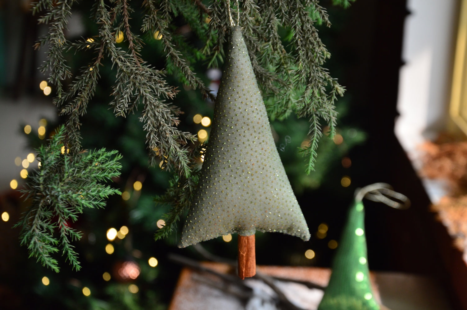 Fragrant Plush Tree Ornament |  Fresh Snowfall