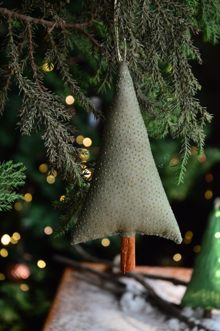 Fragrant Plush Tree Ornament |  Fresh Snowfall