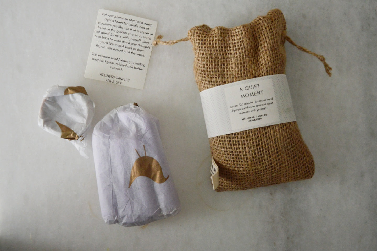 Lavender Quiet Moment Bags