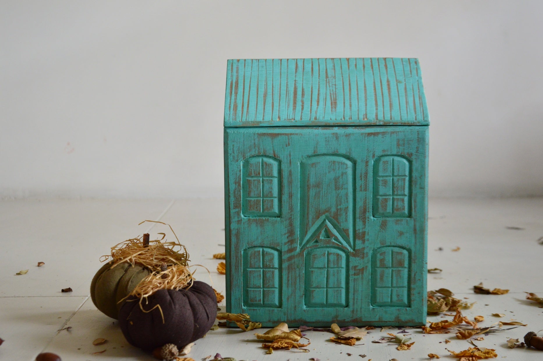 Cottage Wooden Letter Box