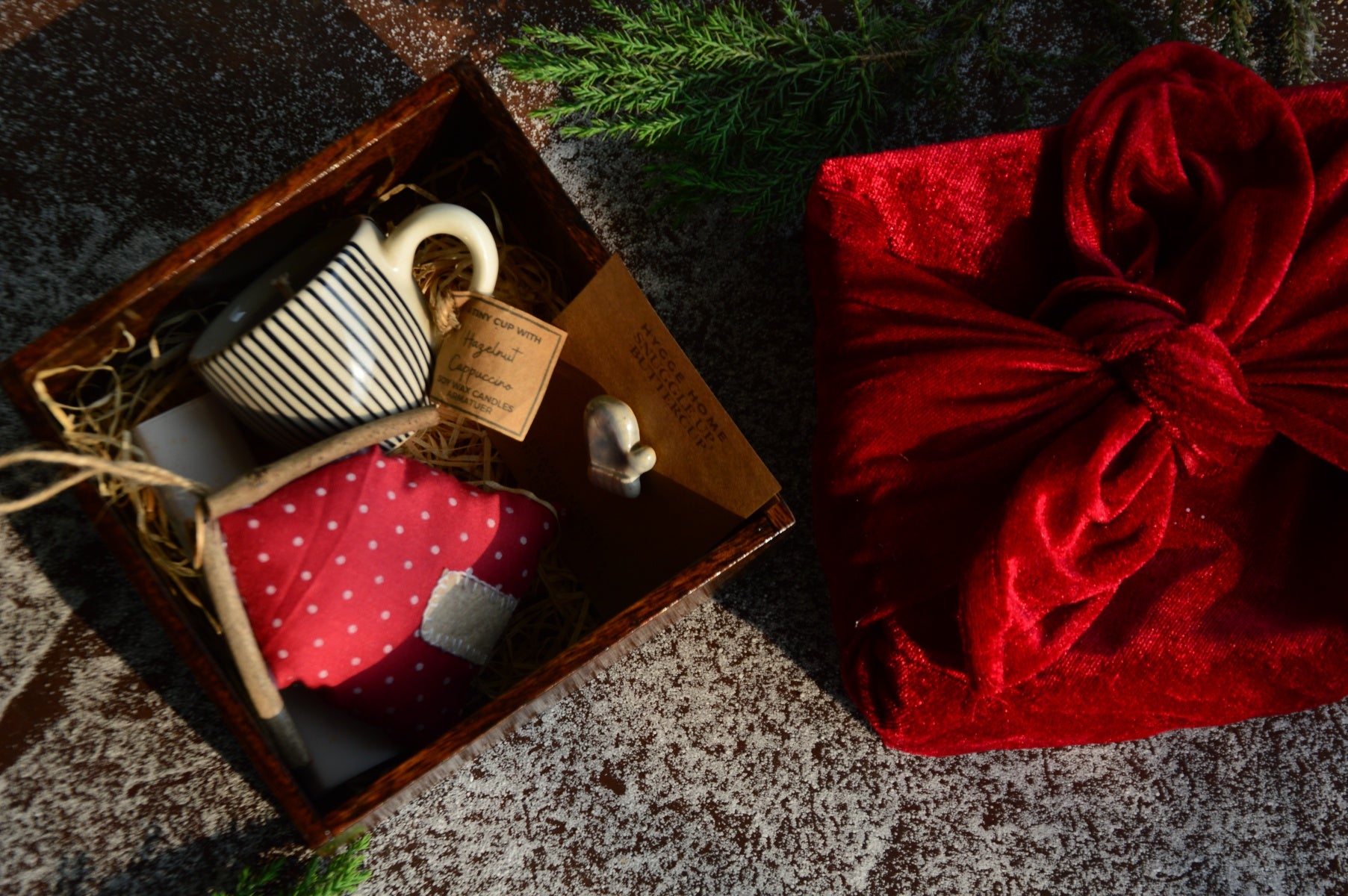 Keep Cozy Furoshiki Gift Box