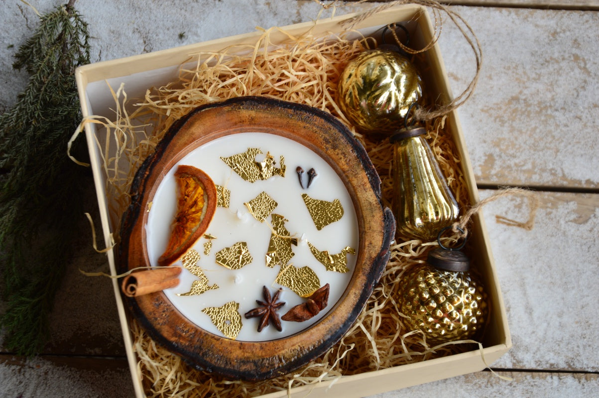 Golden Shimmer Gift Box