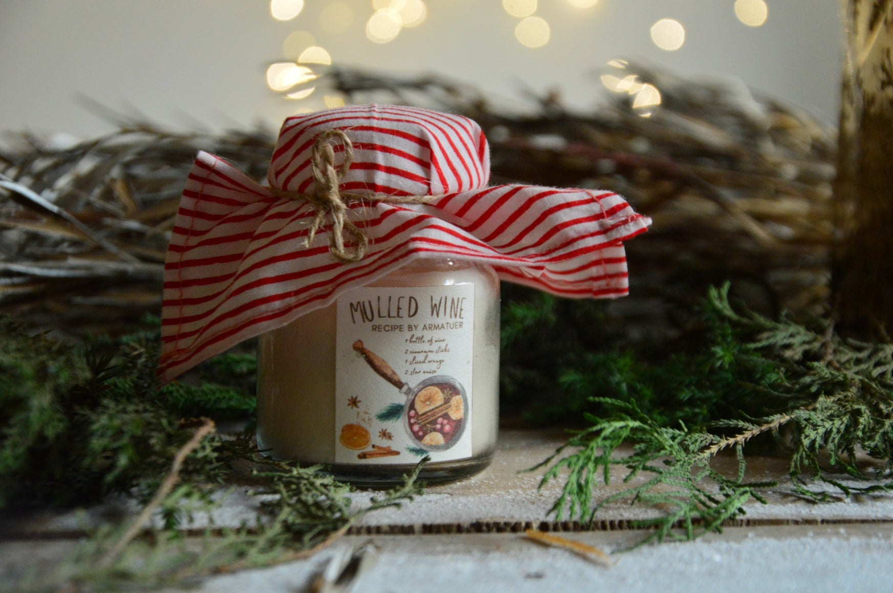 Mulled Wine Furoshiki Gift Box