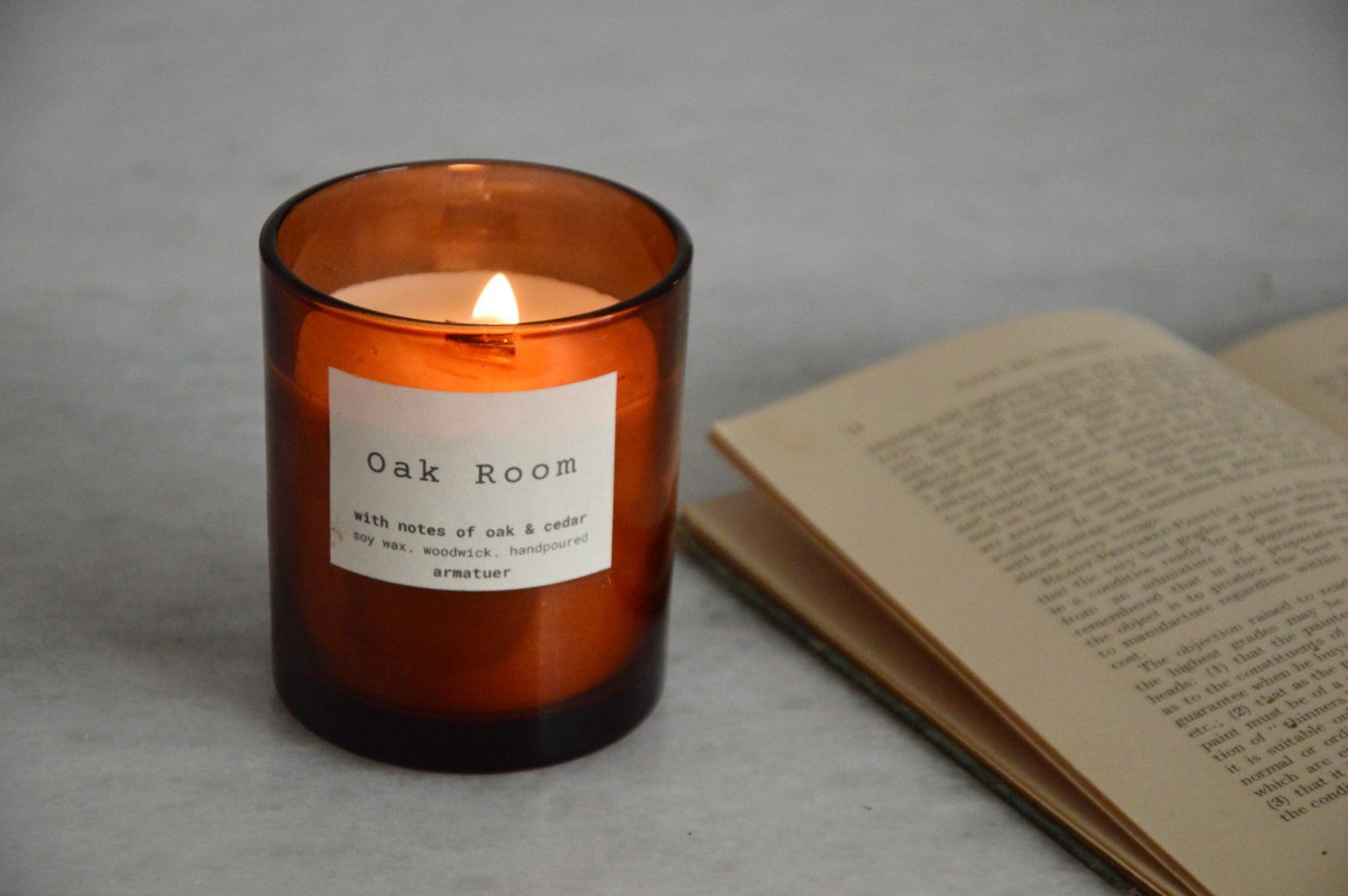 Oak Room Woodwick Candle