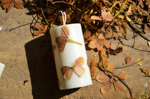 Pressed Flower Pillar