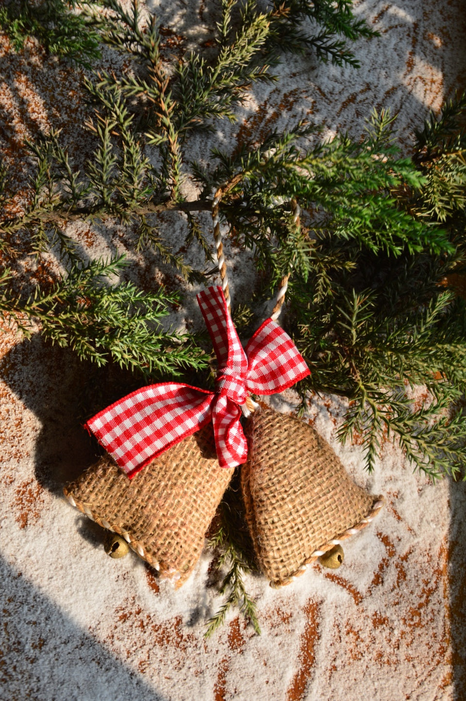 Fragrant Plush Ornament | Rustic Bells