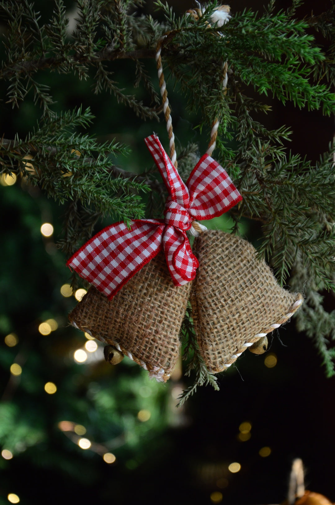 Fragrant Plush Ornament | Rustic Bells
