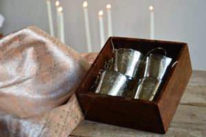Silver Furoshiki Gift Set