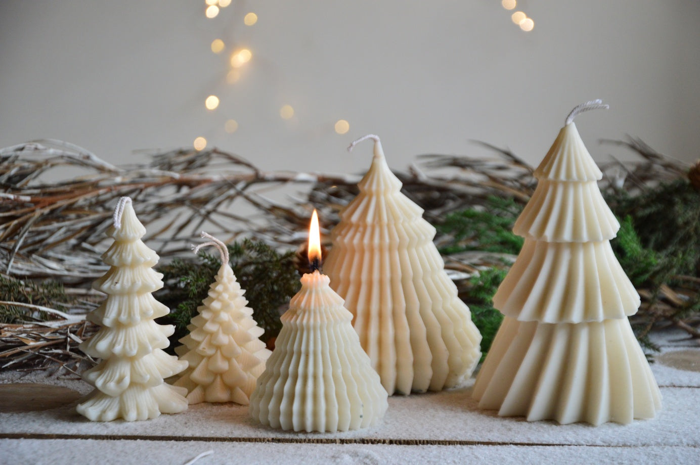 Small Snow Fir Tree | White | S2