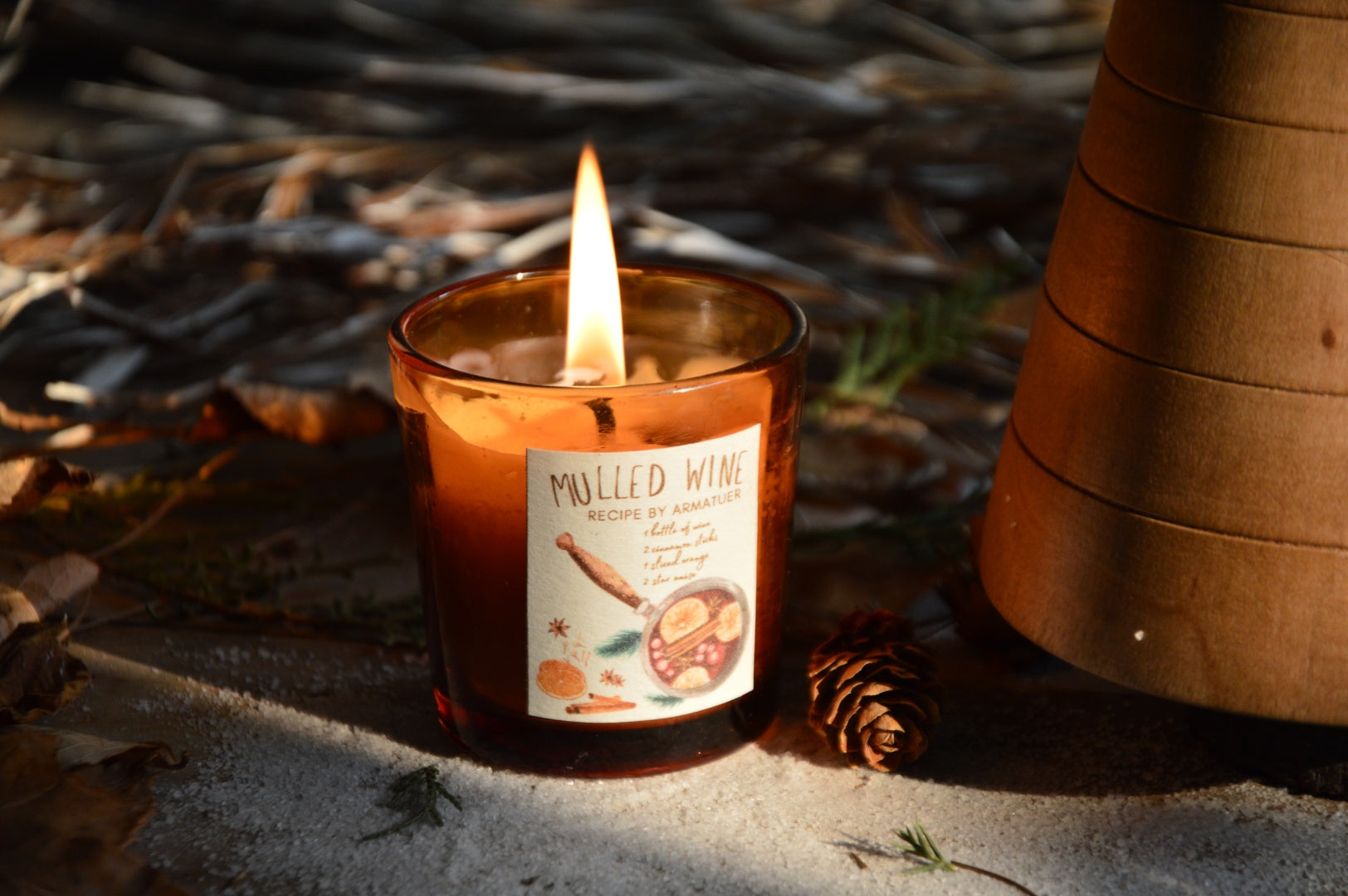 Wooden Christmas Tree | Mulled Wine Gift Box
