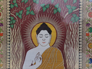 Handwoven Buddha Tapestry