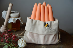 Bee's Nectar | Tapered Hand Dipped Candles