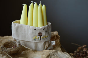 Bird House | Tapered Hand Dipped Candles