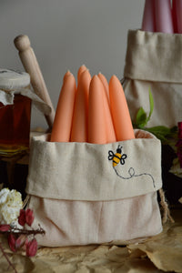 Bee's Nectar | Tapered Hand Dipped Candles