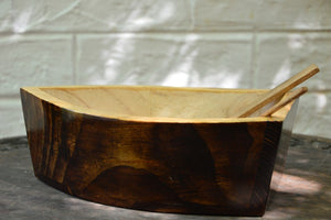 Boat Serving Bowl & Oar Spatula