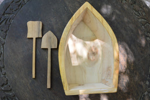 Boat Serving Bowl & Oar Spatula