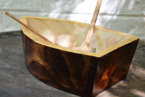 Boat Serving Bowl & Oar Spatula