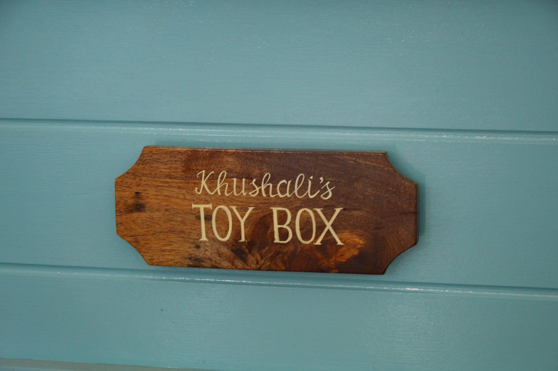 Personalised Toy Box